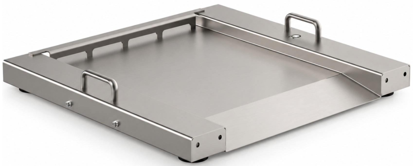 CS-BIN stainless steel trolley scale with Neutron NT