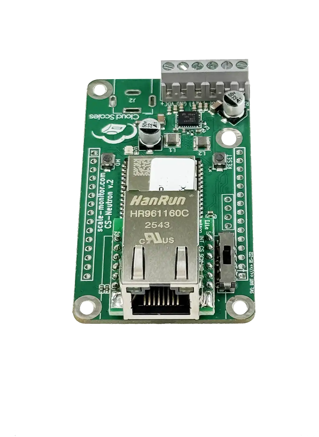 CloudScaleLink Neutron CS-NGP-WBE – General-purpose OEM board | Ethernet · Wi-Fi · Bluetooth BLE