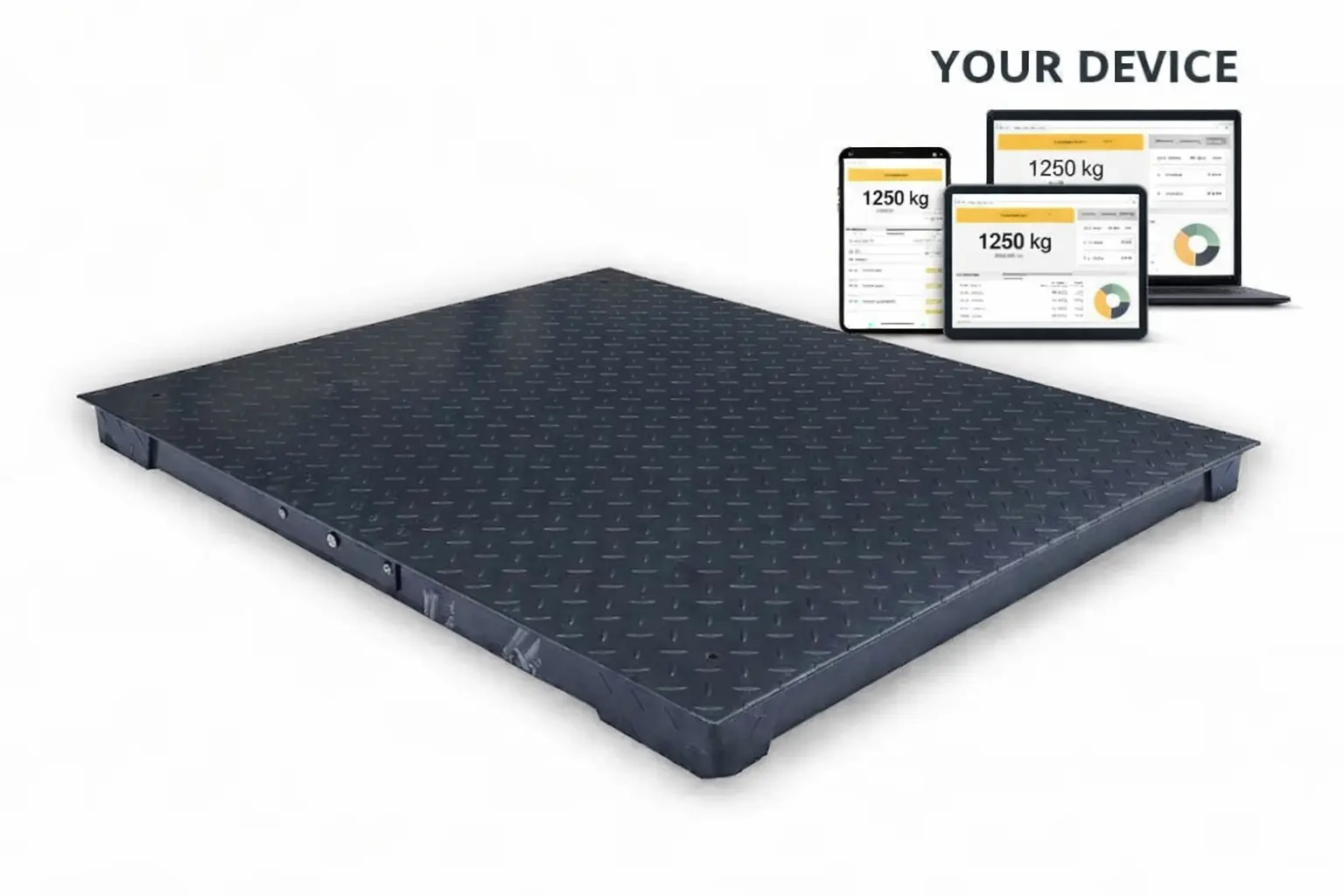 Floor scale - FKN, Wi-Fi/BLE/ETH